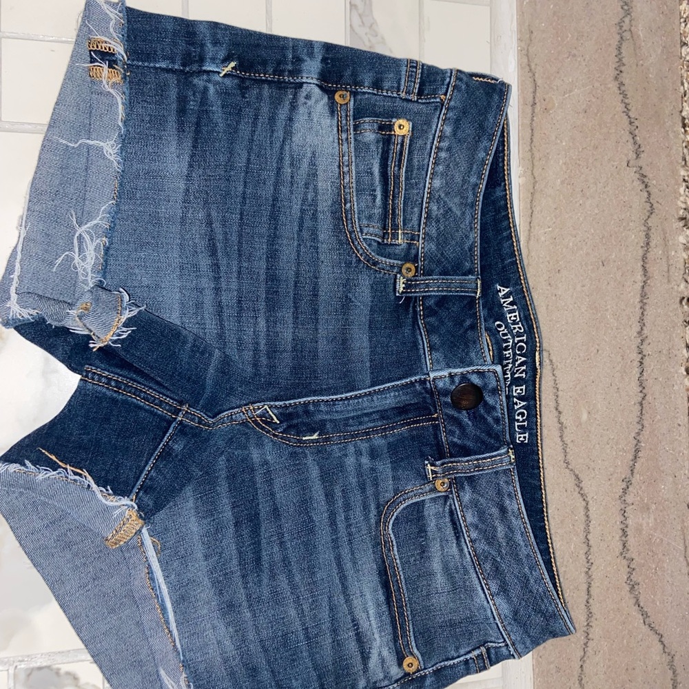 American eagle jean shorts